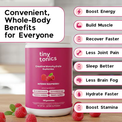 TinyTonics® Creatine Gummies