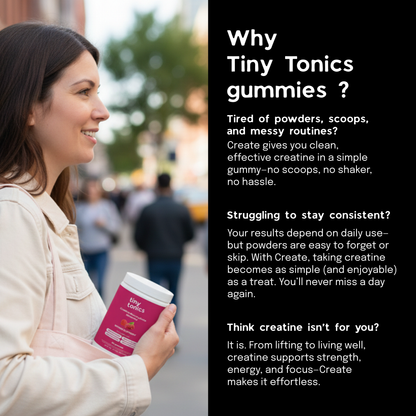 TinyTonics® Creatine Gummies